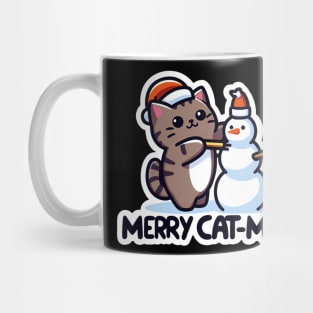 Merry Cat-Mas Mug